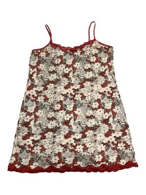 Bed of Roses Floral Lace Trim Chemise Sleepwear –  Size L